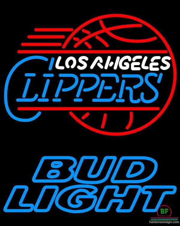 Custom Bud Light Los Angeles Clippers Neon Sign NBA Teams Neon Light