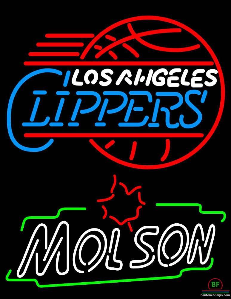 Custom Molson Los Angeles Clippers Neon Sign NBA Teams Neon Light