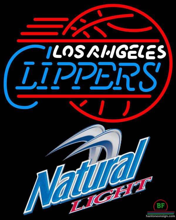 Custom Natural Light Los Angeles Clippers Neon Sign NBA Teams Neon Light