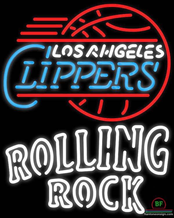 Custom Rolling Rock Los Angeles Clippers Neon Sign NBA Teams Neon Light