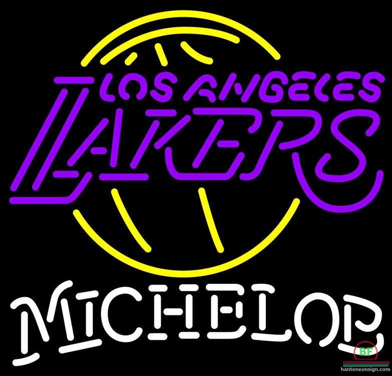 Custom Michelob Los Angeles Lakers Neon Sign NBA Teams Neon Light