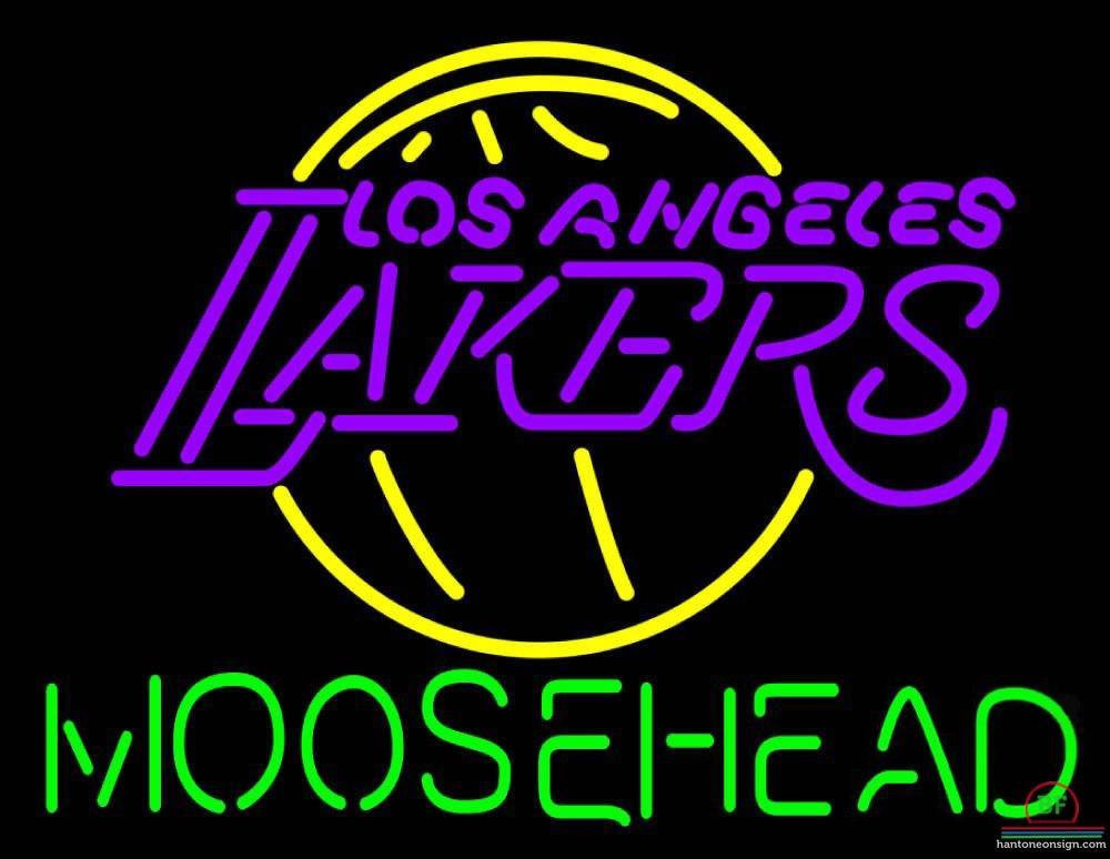 Custom Moosehead Los Angeles Lakers Neon Sign NBA Teams Neon Light