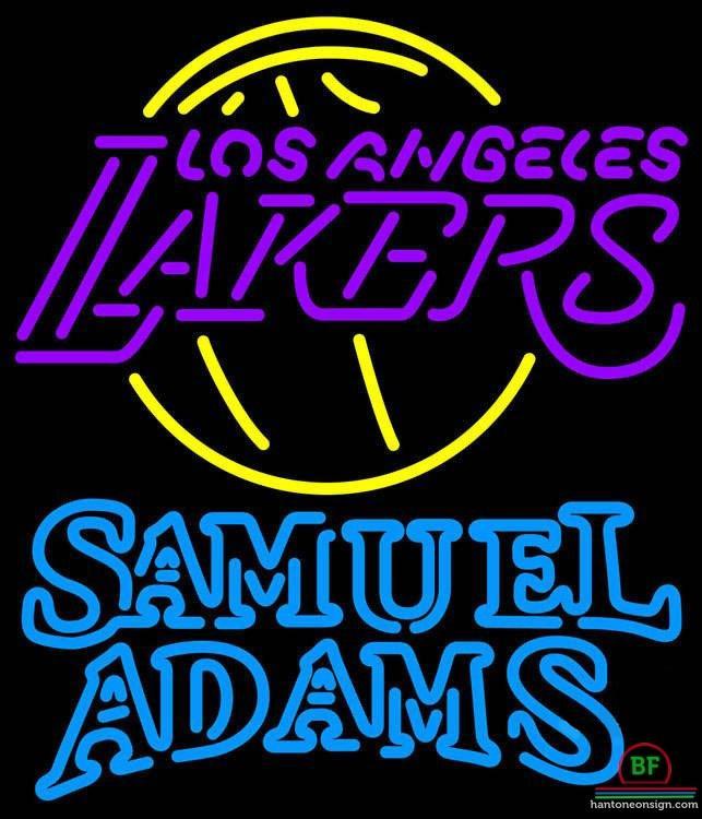 Custom Samuel Adams Los Angeles Lakers Neon Sign NBA Teams Neon Light