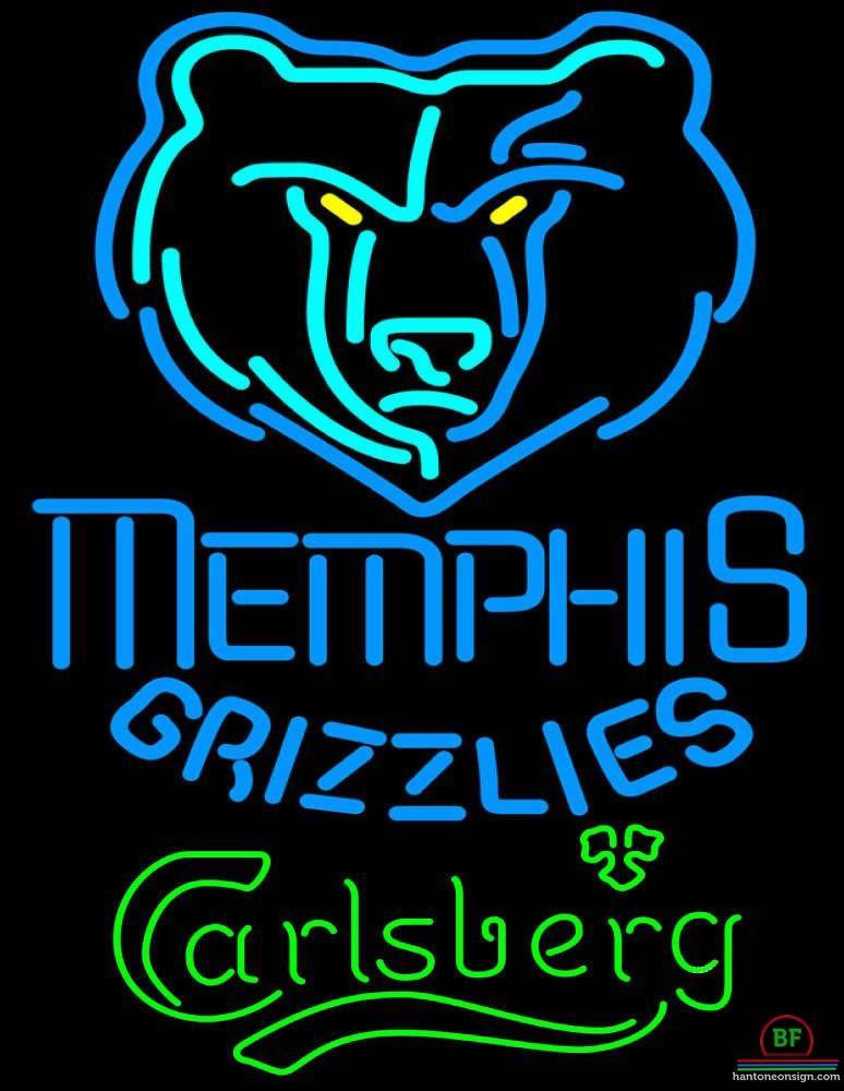 Custom Carlsberg Memphis Grizzlies Neon Sign NBA Teams Neon Light