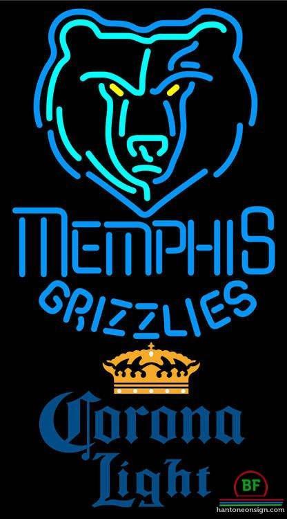 Custom Corona Light Memphis Grizzlies Neon Sign NBA Teams Neon Light