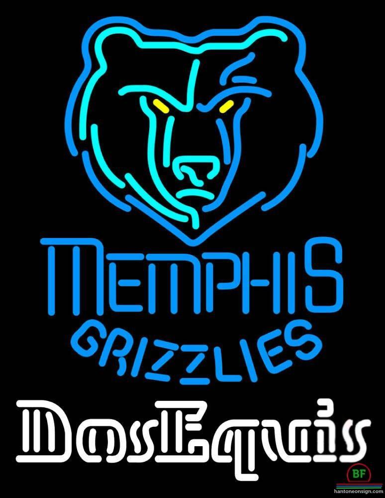Custom Dos Equis Memphis Grizzlies Neon Sign NBA Teams Neon Light