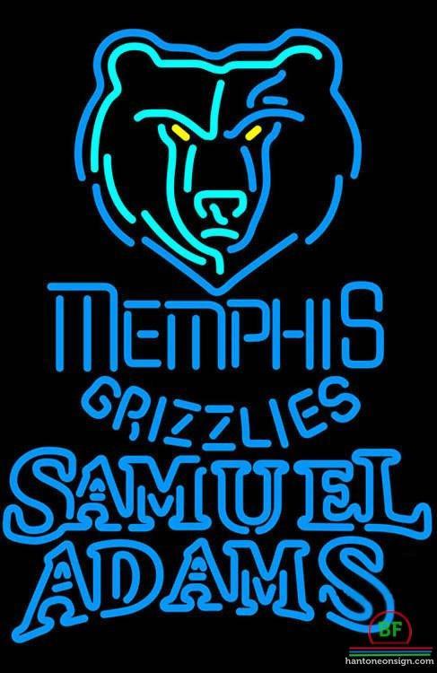 Custom Samuel Adams Memphis Grizzlies Neon Sign NBA Teams Neon Light