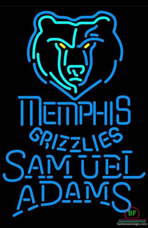 Custom Samuel Adams Memphis Grizzlies Neon Sign NBA Teams Neon Light