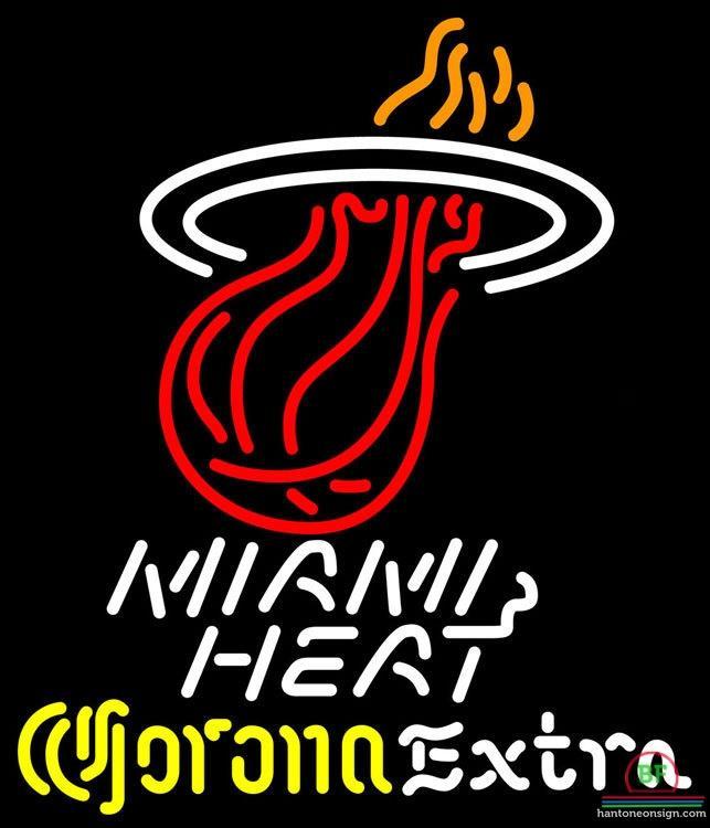Custom Corona Extra Miami Heat Neon Sign NBA Teams Neon Light