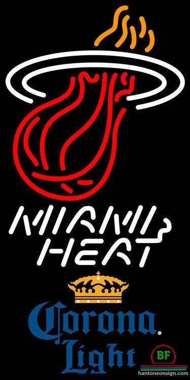 Custom Corona Light Miami Heat Neon Sign NBA Teams Neon Light