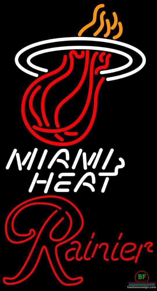 Custom Rainier Miami Heat Neon Sign NBA Teams Neon Light