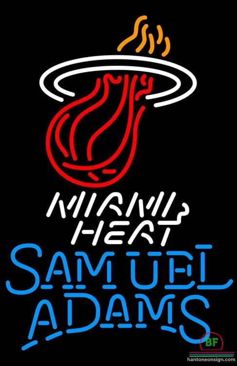 Custom Samuel Adams Miami Heat Neon Sign NBA Teams Neon Light