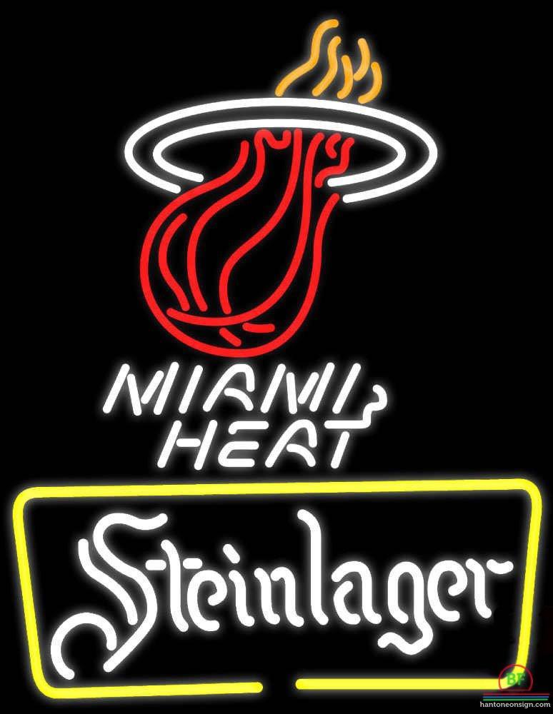 Custom Steinlager Miami Heat Neon Sign NBA Teams Neon Light