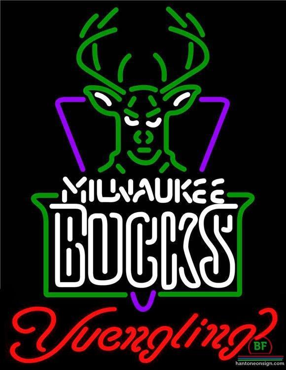 Custom Yuengling Milwaukee Bucks Neon Sign NBA Teams Neon Light