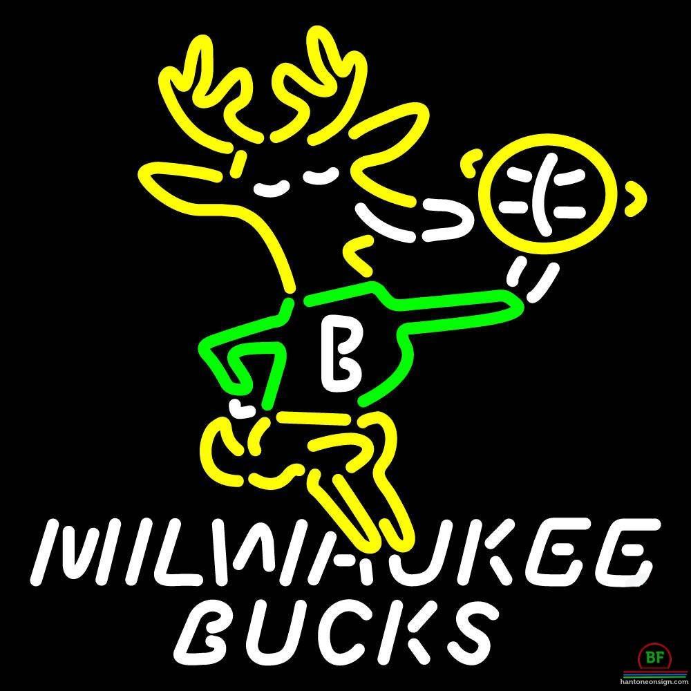 Custom Milwaukee Bucks Neon Sign NBA Teams Neon Light