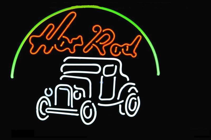 Custom The Rod Hotrods Neon Sign