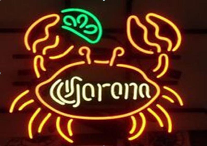 Custom Corona Big Crab Neon Sign