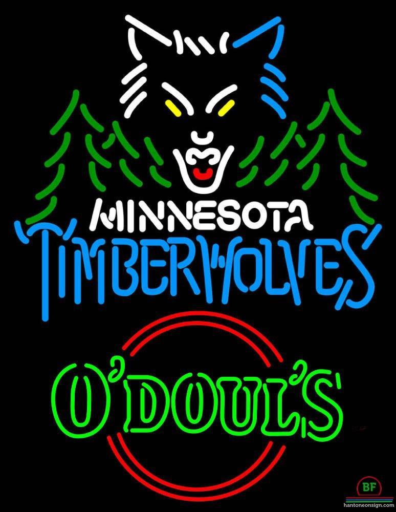 Custom Odouls Minnesota Timber Neon Sign NBA Teams Neon Light
