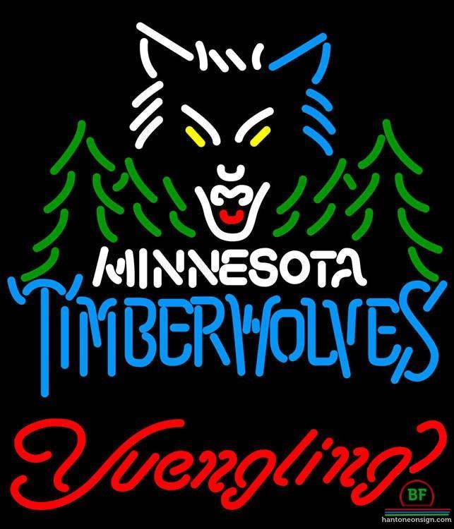 Custom Yuengling Minnesota Timber Neon Sign NBA Teams Neon Light