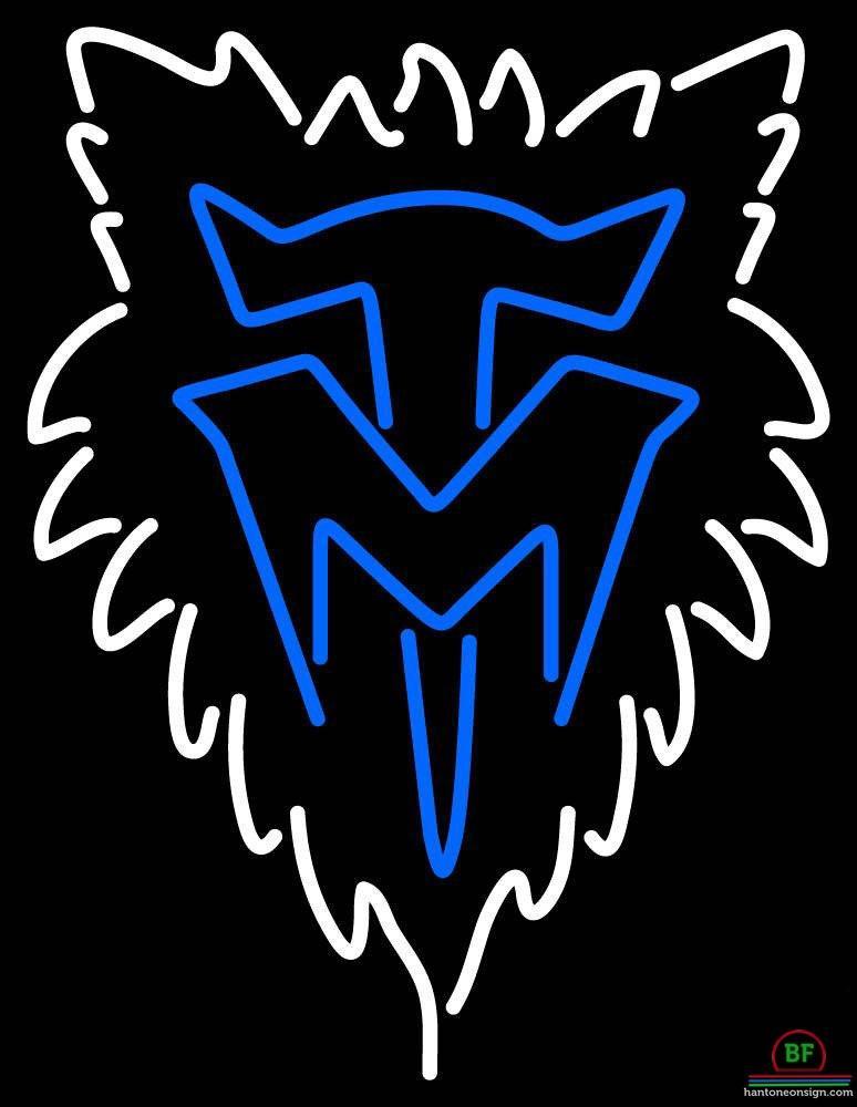 Custom Minnesota Timber Neon Sign NBA Teams Neon Light