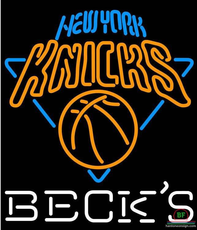 Custom Becks New York Knicks Neon Sign NBA Teams Neon Light