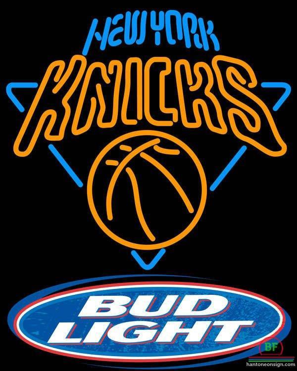 Custom Bud Light New York Knicks Neon Sign NBA Teams Neon Light