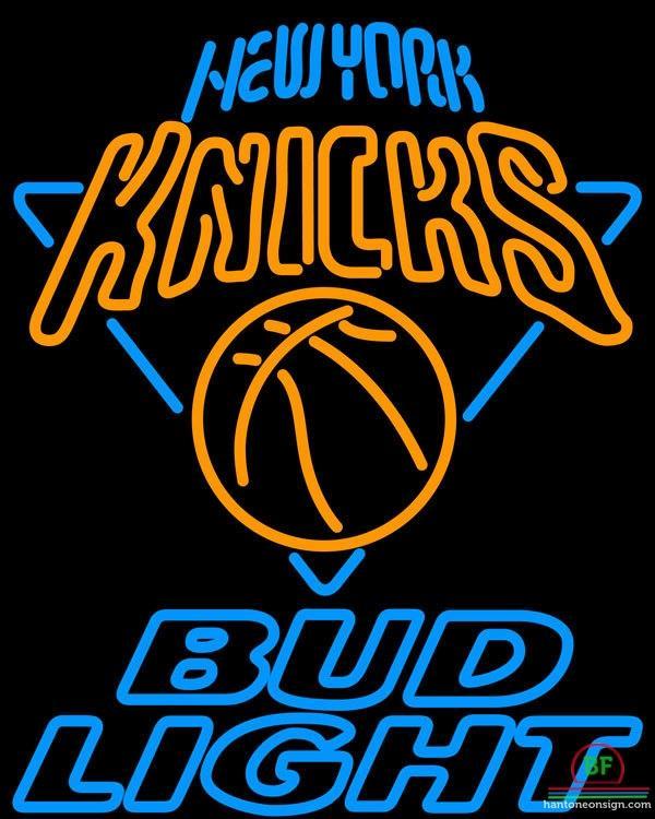 Custom Bud Light New York Knicks Neon Sign NBA Teams Neon Light