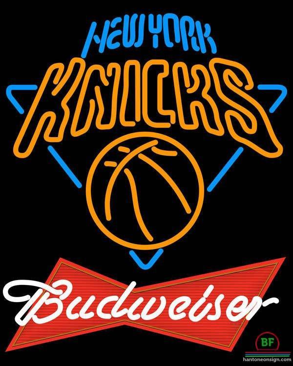 Custom Budweiser New York Knicks Neon Sign NBA Teams Neon Light