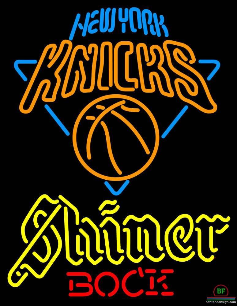 Custom Shiner Bock New York Knicks Neon Sign NBA Teams Neon Light