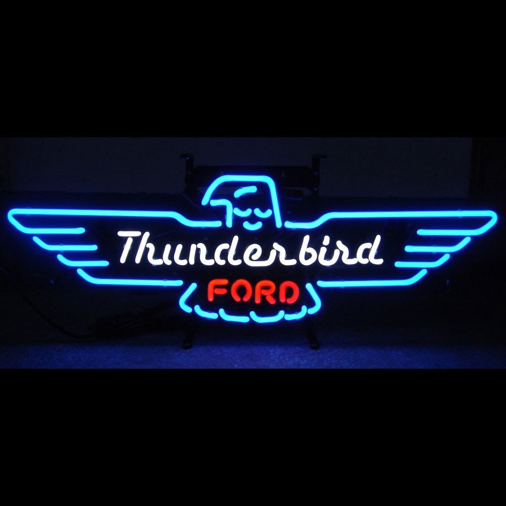 Custom Ford Thunderbird Atuo Car Neon Sign