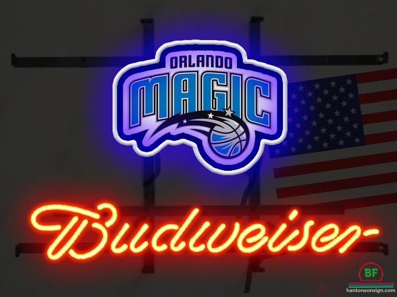 Custom Budweiser Orlando Magic Neon Sign NBA Teams Neon Light