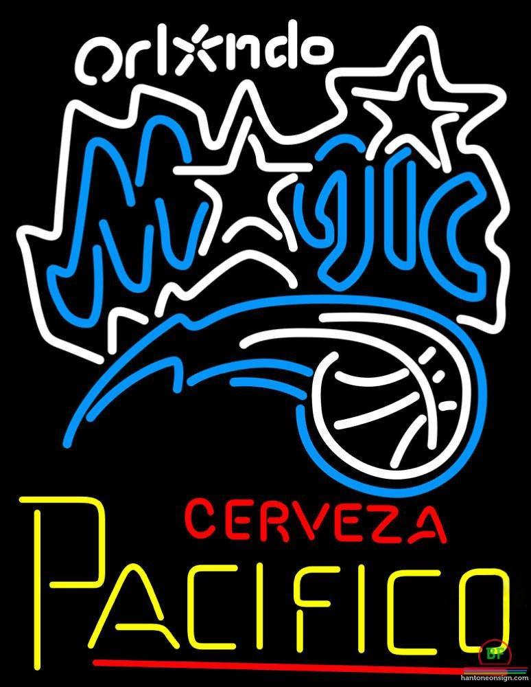 Custom Cerveza Pacifico Orlando Magic Neon Sign NBA Teams Neon Light