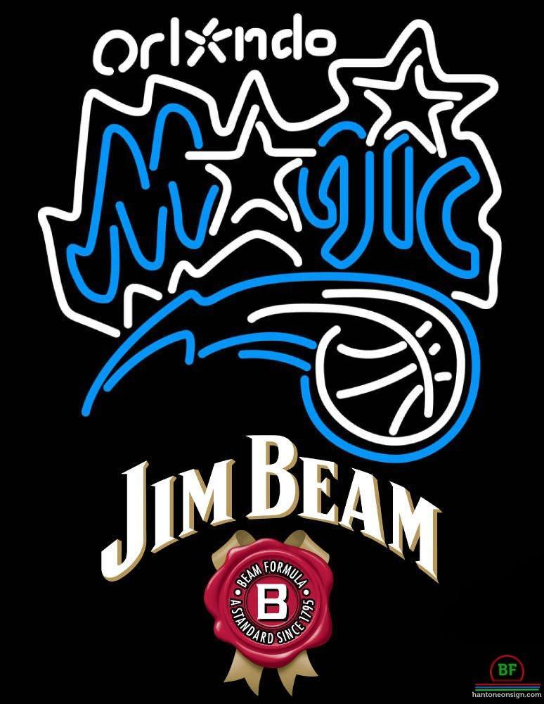 Custom Jim Beam Orlando Magic Neon Sign NBA Teams Neon Light