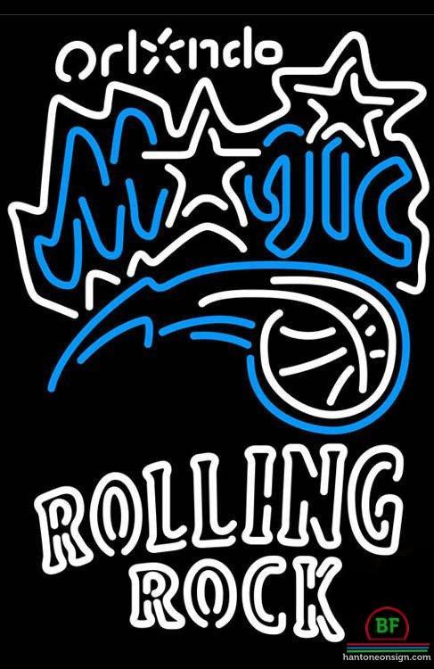 Custom Rolling Rock Orlando Magic Neon Sign NBA Teams Neon Light