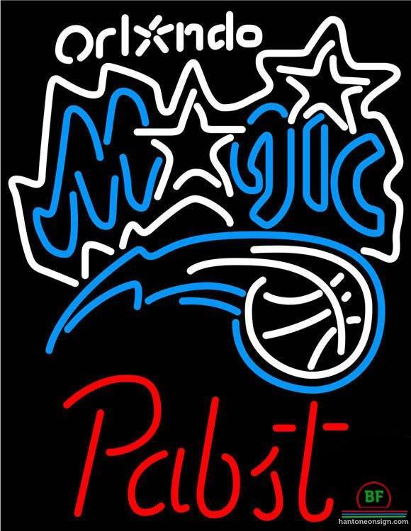 Custom Pabst Blue Ribbon Orlando Magic Neon Sign NBA Teams Neon Light