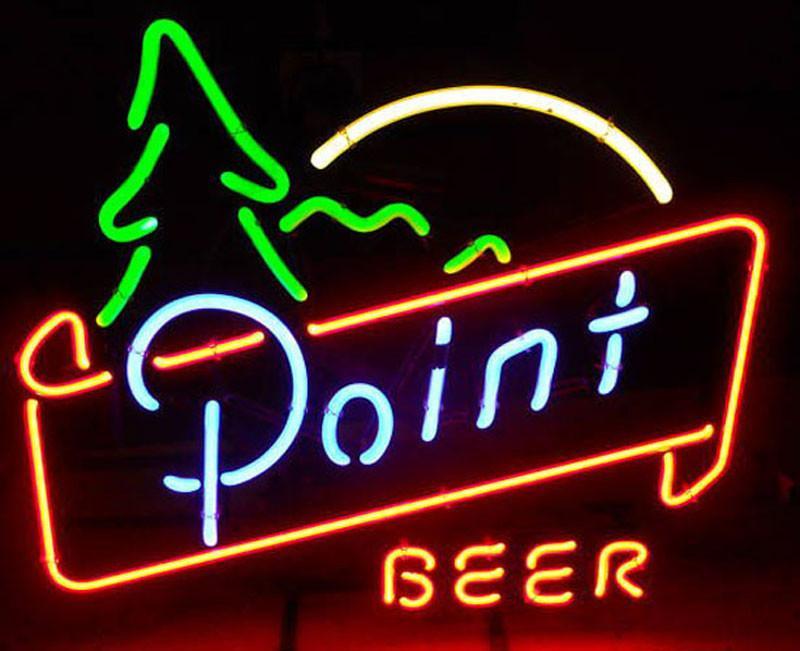 Custom Point Beer Neon Sign