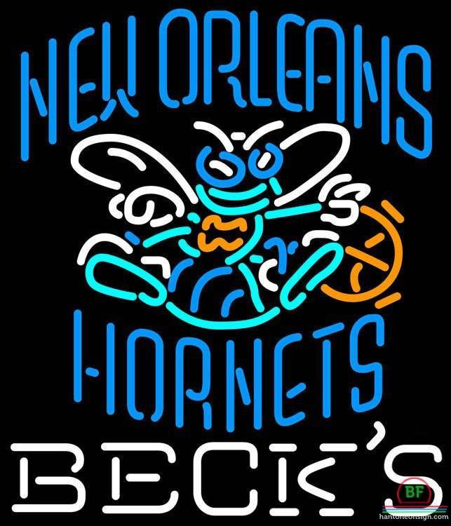 Custom Becks Orleans Hornets Neon Sign NBA Teams Neon Light