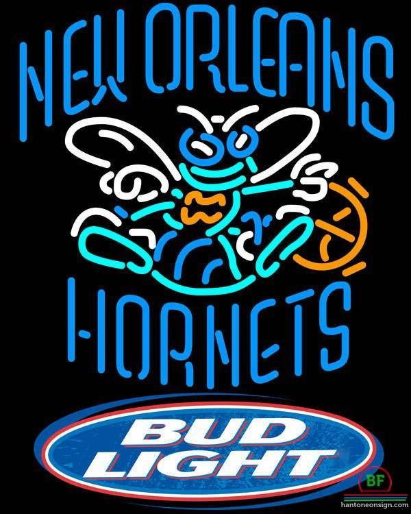 Custom Bud Light Orleans Hornets Neon Sign NBA Teams Neon Light