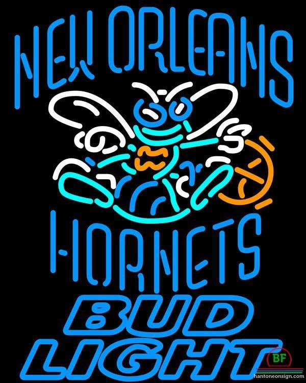 Custom Bud Light Orleans Hornets Neon Sign NBA Teams Neon Light