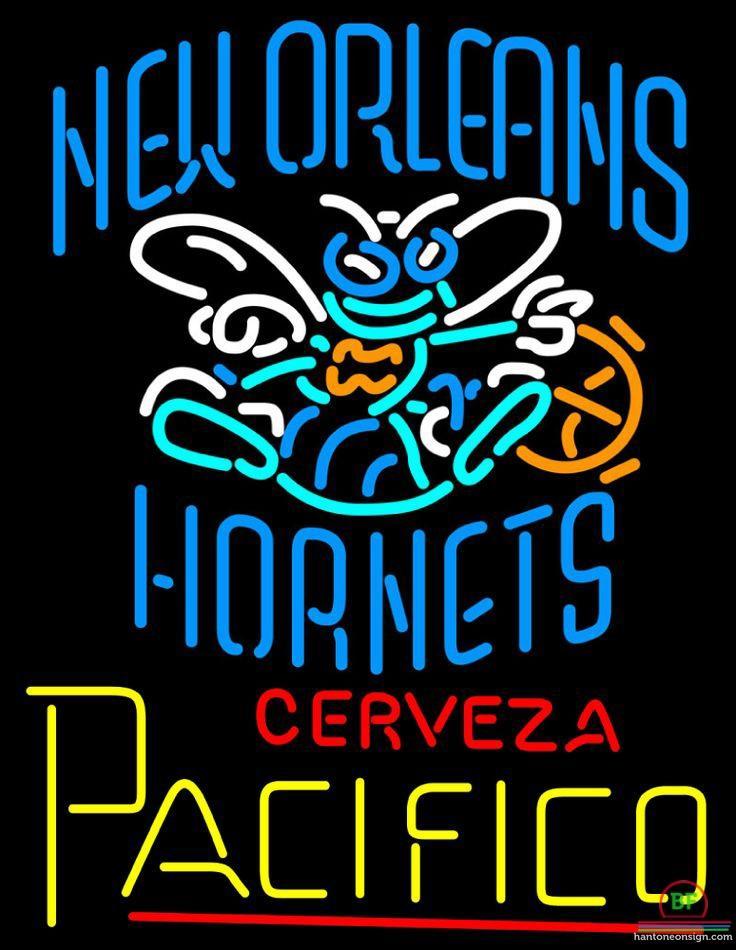 Custom Cerveza Pacifico Orleans Hornets Neon Sign NBA Teams Neon Light