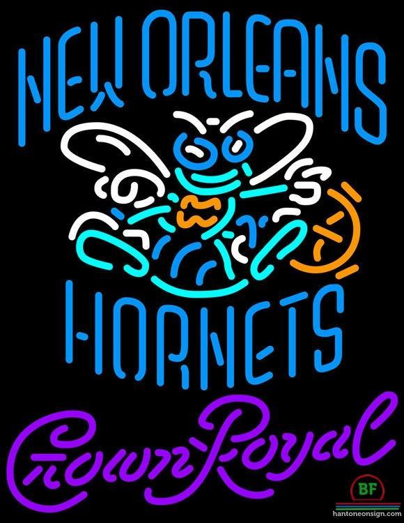Custom Crown Royal Orleans Hornets Neon Sign NBA Teams Neon Light