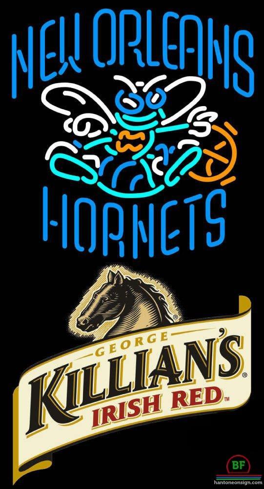 Custom Killians Irish Orleans Hornets Neon Sign NBA Teams Neon Light