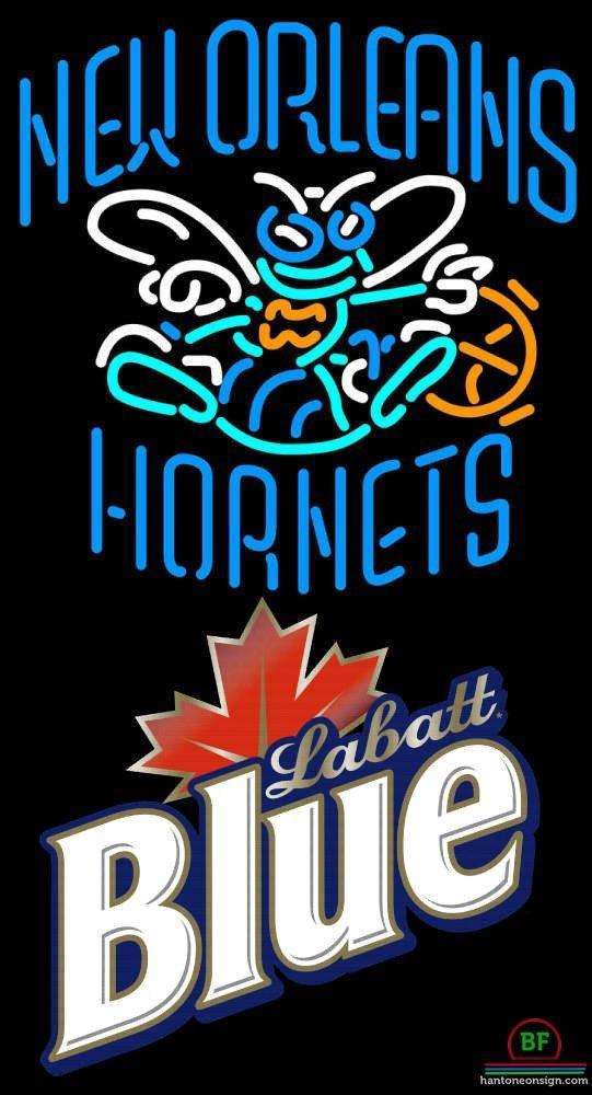 Custom Labatt Blue Orleans Hornets Neon Sign NBA Teams Neon Light