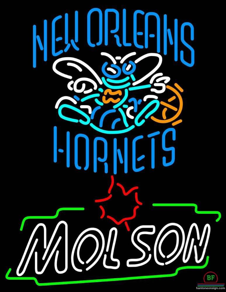 Custom Molson Orleans Hornets Neon Sign NBA Teams Neon Light