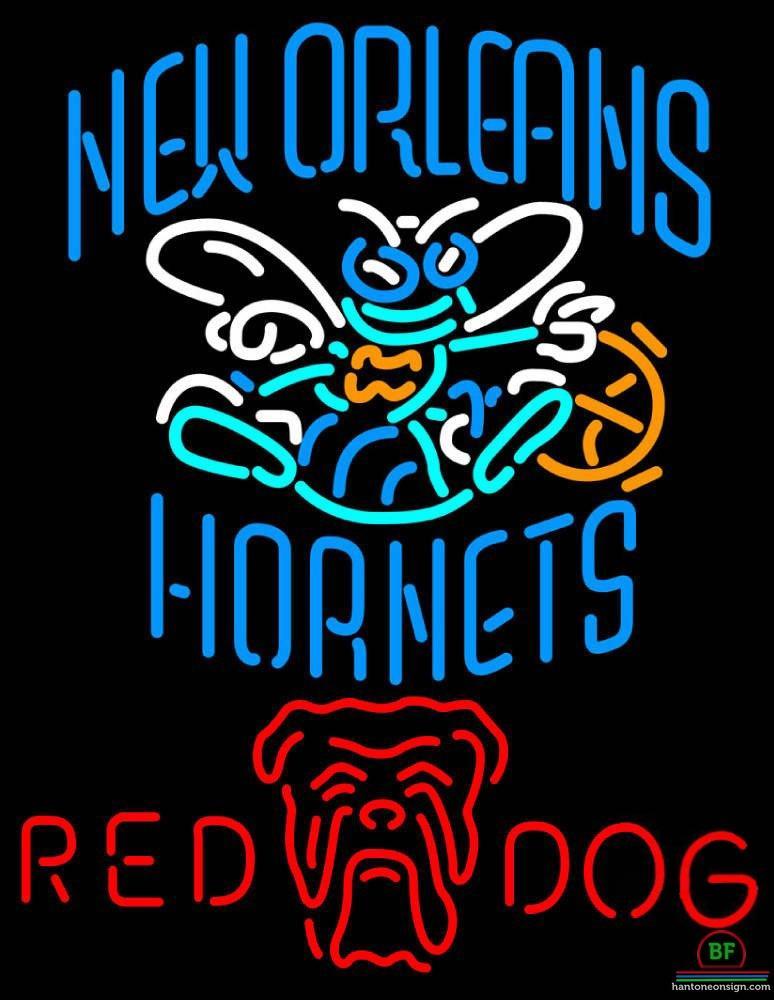 Custom Red Dog Orleans Hornets Neon Sign NBA Teams Neon Light