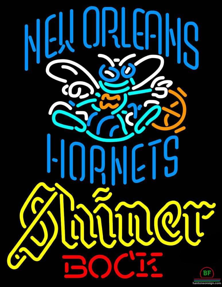Custom Shiner Bock Orleans Hornets Neon Sign NBA Teams Neon Light