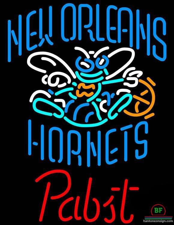 Custom Pabst Blue Ribbon Orleans Hornets Neon Sign NBA Teams Neon Light