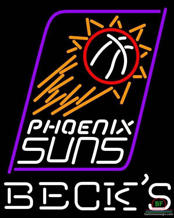 Custom Becks Phoenix Suns Neon Sign NBA Teams Neon Light