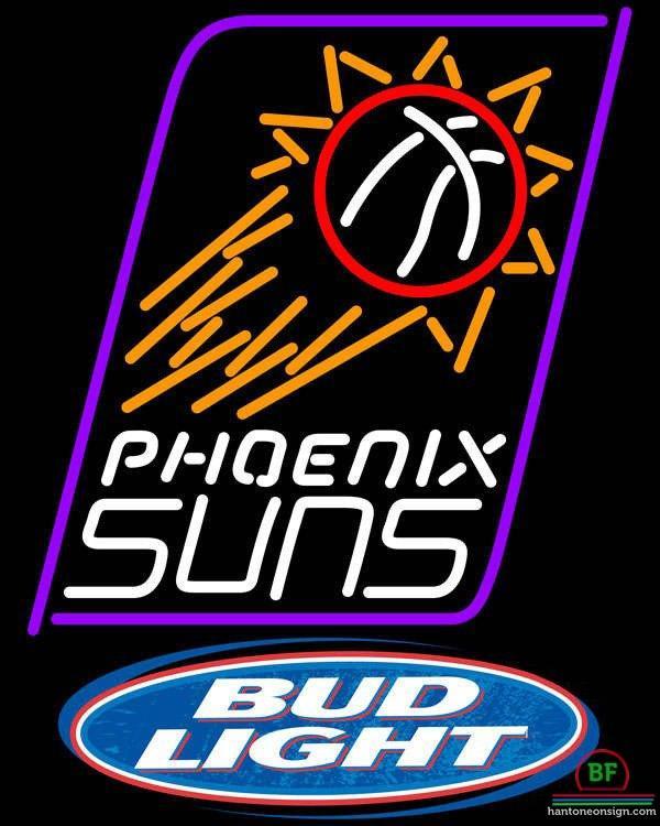 Custom Bud Light Phoenix Suns Neon Sign NBA Teams Neon Light