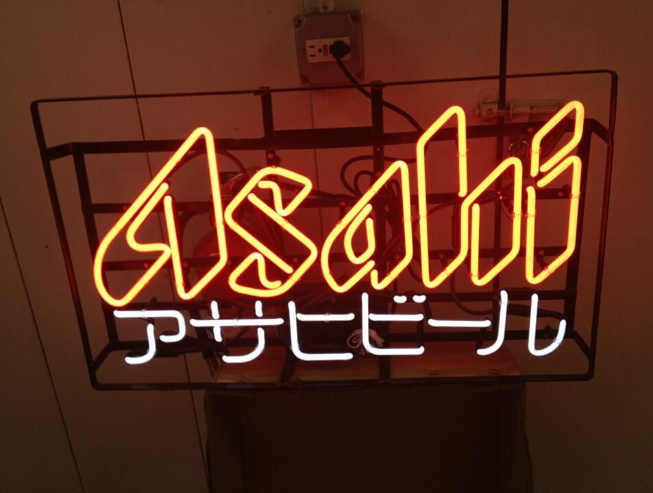 Custom Asahi Beer Neon Sign